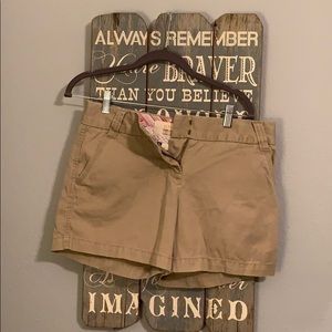 J Crew Chino Shorts
